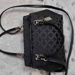 Coach NWOT Madison Op Art Sateen Mini Satchel *DISCONTINUED MODEL*